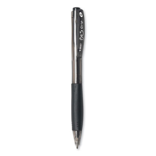 Bu3 Retractable Ballpoint Pen, Medium 1 Mm, Black Ink-barrel, 60-pack