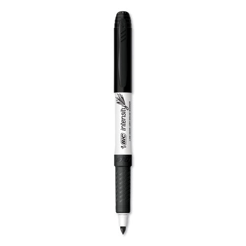 Intensity Low Odor Dry Erase Marker, Fine Bullet Tip, Black, Dozen