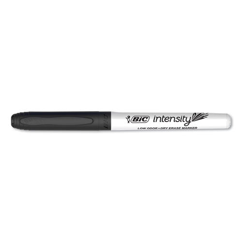 Intensity Low Odor Dry Erase Marker, Fine Bullet Tip, Black, 175-carton