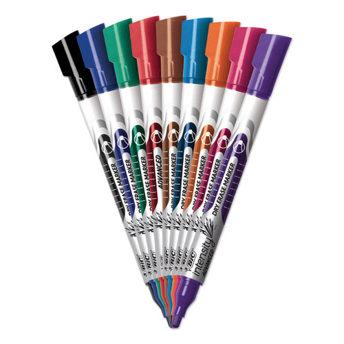 Intensity Pocket-style Advanced Dry Erase Marker, Medium Bullet Tip, Assorted, Dozen