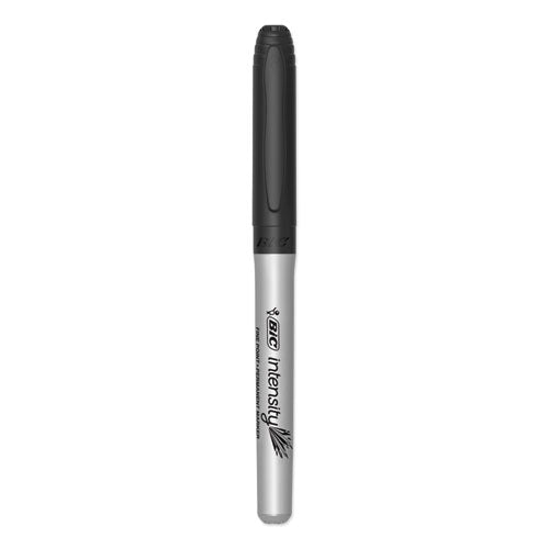 Intensity Permanent Marker, Fine Bullet Tip, Tuxedo Black, Dozen