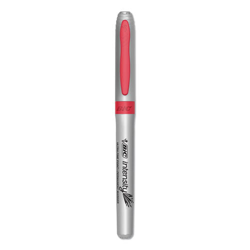 Intensity Ultra Permanent Marker, Extra-fine Needle Tip, Rambunctious Red, Dozen