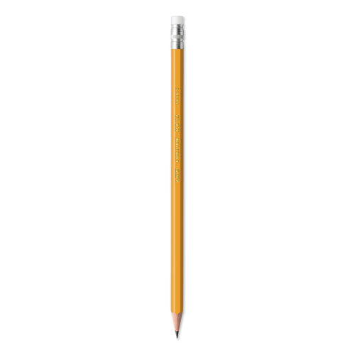 Evolution Pencil, Hb (#2), Black Lead, Yellow Barrel, 24-pack