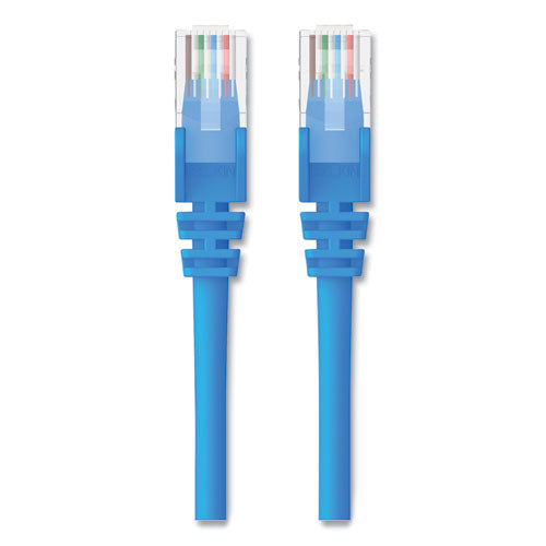 Cat6 Utp Computer Patch Cable, Rj45 Connectors, 2 Ft, Blue