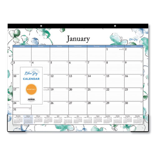 Lindley Desk Pad, 22 X 17, Clear Corners, 2021