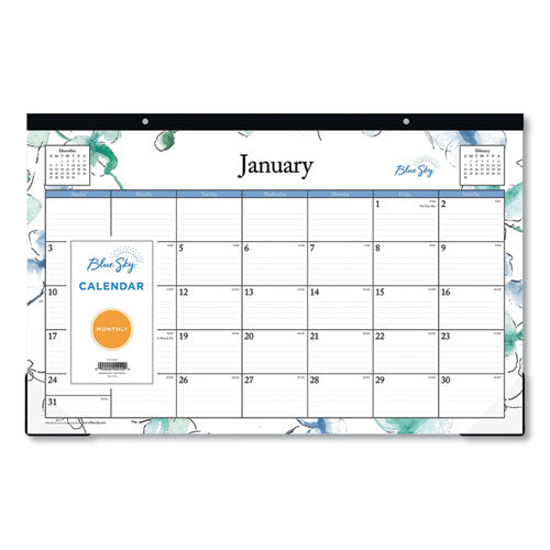 Lindley Desk Pad, 17 X 11, Clear Corners, 2021