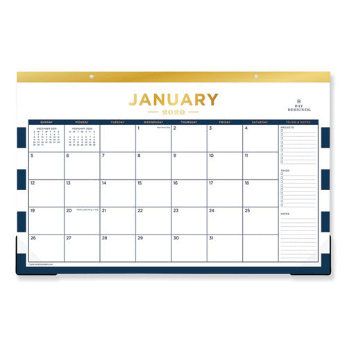 Day Designer Desk Pad Calendar, 22 X 17, 2021
