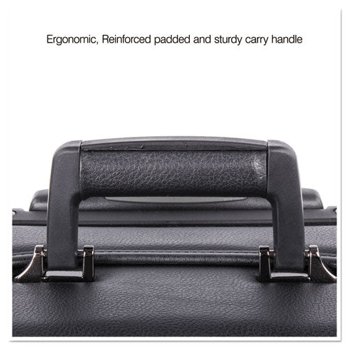 Catalog Case On Wheels, Koskin, 19 X 9 X 15-1-2, Black