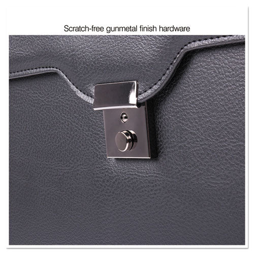 Catalog Case On Wheels, Koskin, 19 X 9 X 15-1-2, Black