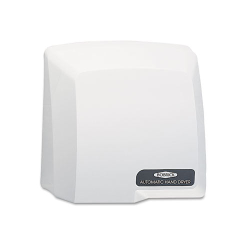 Compact Automatic Hand Dryer, 115v, Gray