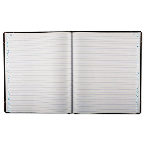 Record Ruled Book, Black Cover, 150 Pages, 10 1-8 X 12 1-4