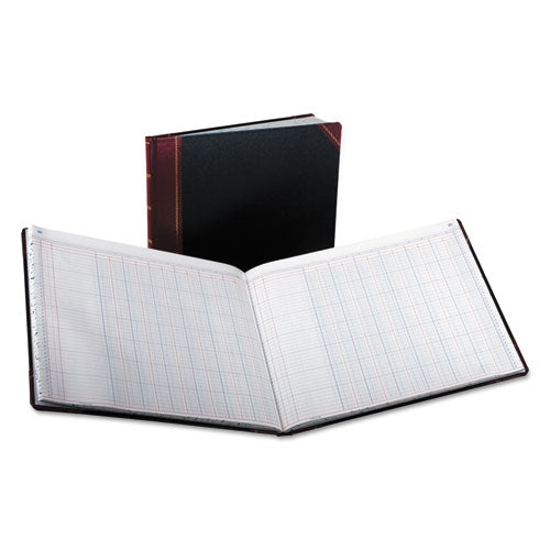 Columnar Accounting Book, 12 Column, Black Cover, 150 Pages, 15 1-8 X 12 7-8