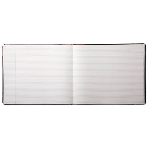 Record Ruled Book, Black Cover, 300 Pages, 15 1-8 X 12 7-8