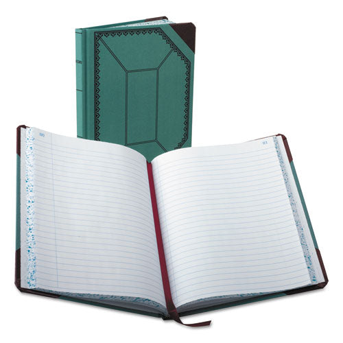 Record-account Book, Blue-red Cover, 300 Pages, 9 5-8 X 7 5-8