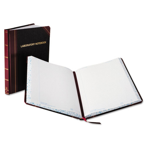Laboratory Notebook, Lab Record Rule, 10.38 X 8.13, White, 150 Sheets