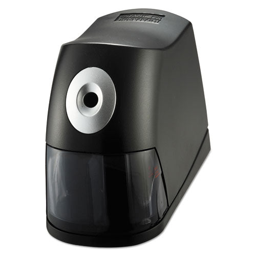 Electric Pencil Sharpener, Ac-powered, 2.75" X 7.5" X 5.5", Black