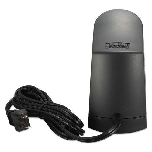 Electric Pencil Sharpener, Ac-powered, 2.75" X 7.5" X 5.5", Black