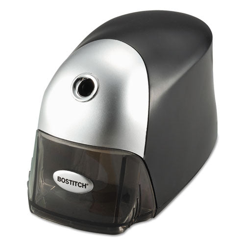 Quietsharp Executive Electric Pencil Sharpener, Ac-powered, 4" X 7.5" X 5", Black-graphite
