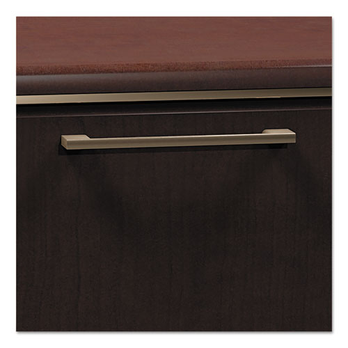 Enterprise Collection 72w X 72d L-desk Pedestal Only, 70.13w X 70.13d X 29.75h, Mocha Cherry, Box 1 Of 2
