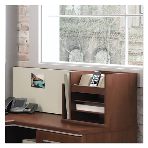 Enterprise Collection Corner Desk, 60w X 47.25d X 41.75h, Harvest Cherry (box 1 Of 2)