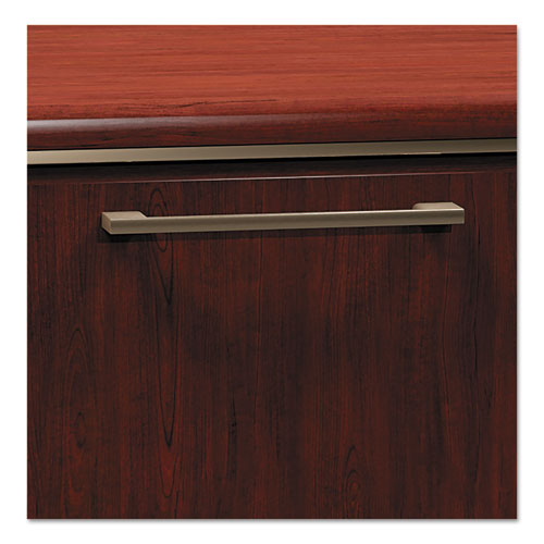Enterprise Collection Corner Desk, 60w X 47.25d X 41.75h, Harvest Cherry (box 1 Of 2)