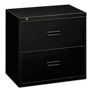 400 Series Two-drawer Lateral File, 36w X 18d X 28h, Black