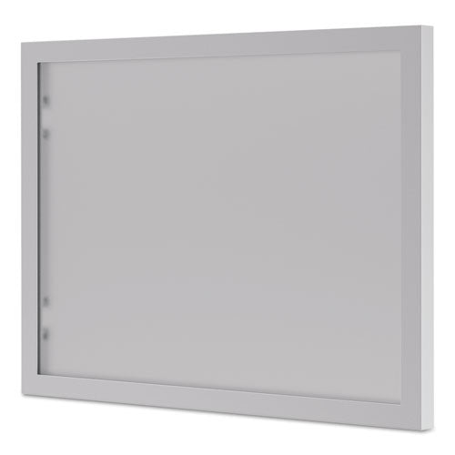 Bl Series Hutch Doors, Glass, 13.25w X 17.38h, Silver-frosted
