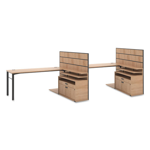 Manage Series Worksurface, Laminate, 60w X 23.5d X 1h, Wheat