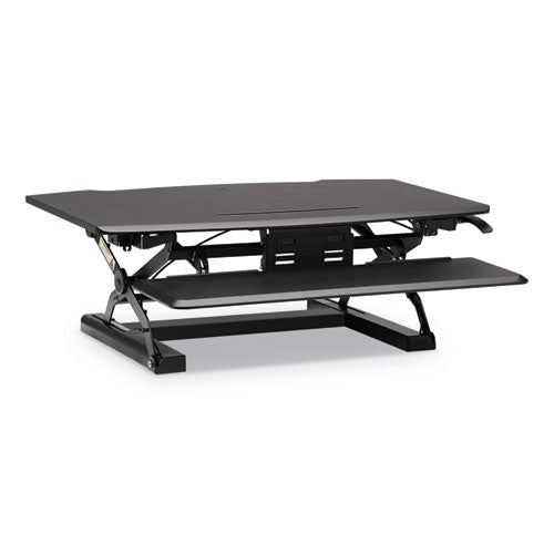 Coordinate Portable Desktop Riser, 35.04w X 31.1d X 16.54h, White
