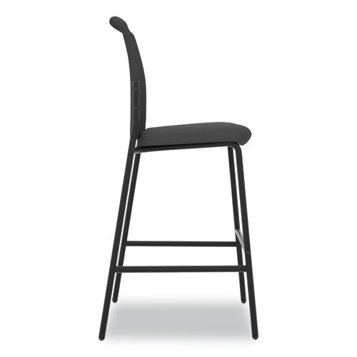 Instigate Mesh Back Multi-purpose Stool, Supports Up To 250 Lbs., Black Seat-black Back, Black Base, 2-carton