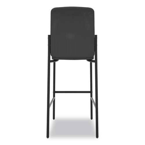 Instigate Mesh Back Multi-purpose Stool, Supports Up To 250 Lbs., Black Seat-black Back, Black Base, 2-carton