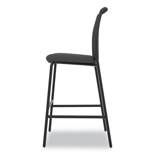 Instigate Mesh Back Multi-purpose Stool, Supports Up To 250 Lbs., Black Seat-black Back, Black Base, 2-carton