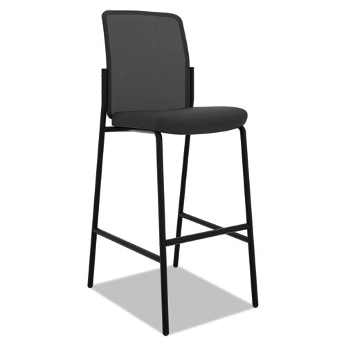 Instigate Mesh Back Multi-purpose Stool, Supports Up To 250 Lbs., Black Seat-black Back, Black Base, 2-carton