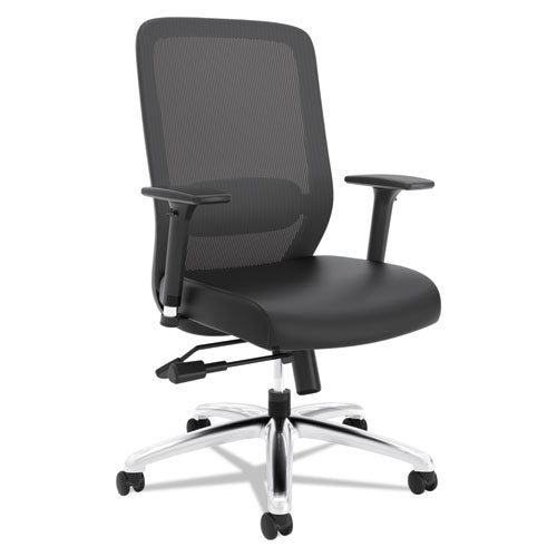 Exposure Mesh High-back Task Chair, Supports Up To 250 Lbs., Black Seat-black Back, Black Base