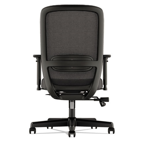 Exposure Mesh High-back Task Chair, Supports Up To 250 Lbs., Black Seat-black Back, Black Base
