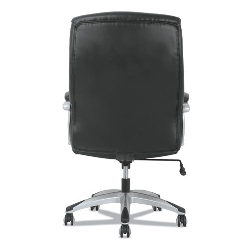 3-forty-one Big And Tall Chair, Supports Up To 400 Lbs., Black Seat-black Back, Aluminum Base