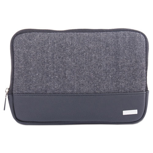 Matt Tablet Sleeve, 7.5" X 0.75" X 7.5", Polyester, Black-gray