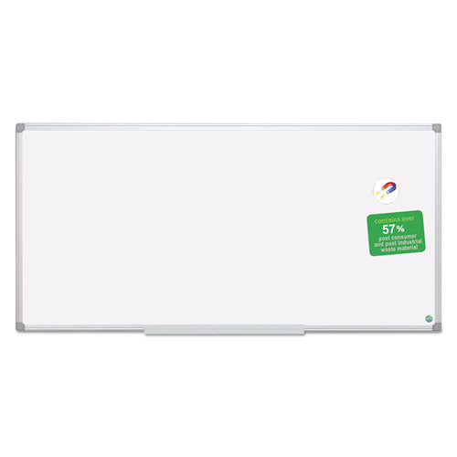 Earth Dry Erase Board, White-silver, 48 X 96