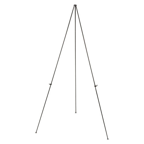 Instant Easel, 61 1-2", Black, Steel, Lightweight
