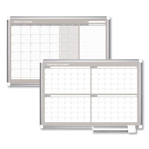 12 Month Year Planner, 36x24, Aluminum Frame