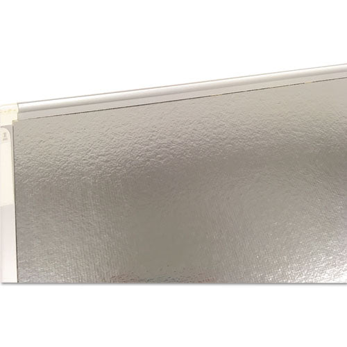 Grid Planning Board, 1 X 2 Grid, 36 X 24, White-silver