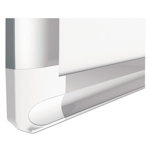 Grid Planning Board, 1" Grid, 72 X 48, White-silver