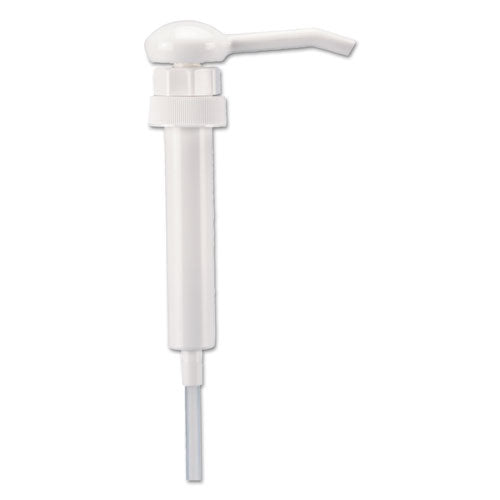 Siphon Pump, 1 Oz-pump, Plastic, White, 12" Tube, 12-carton For 1 Gallon Bottles