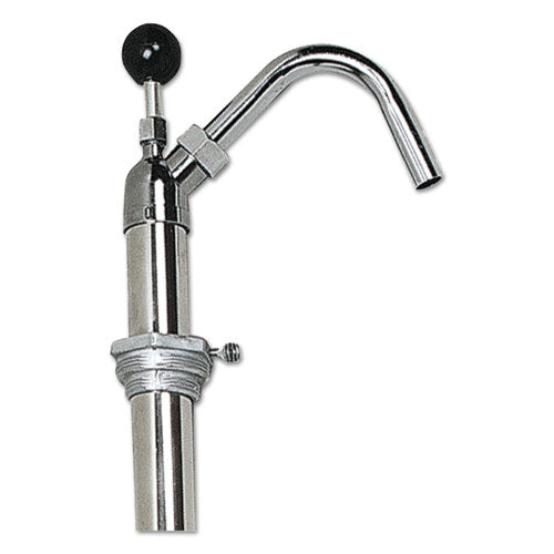 Bottle Pump, 22 Oz-pump, Chrome, 42 1-2"