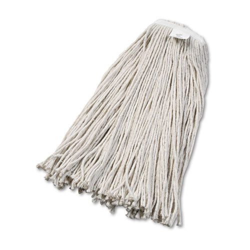 Mop Head, Value Standard Head, Rayon Fiber, Cut-end, Size No. 16, We, 12-carton