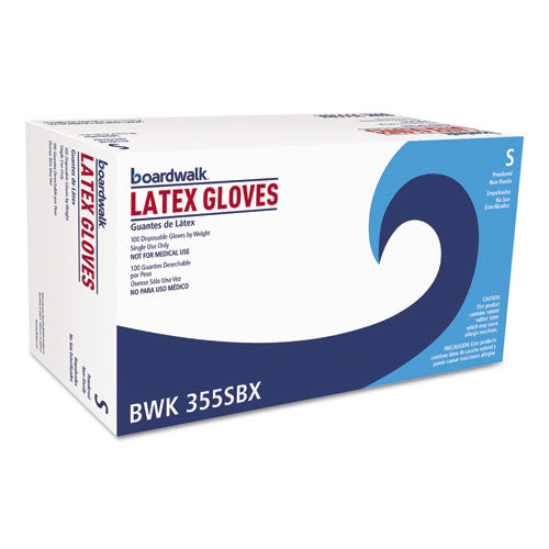 General Purpose Powdered Latex Gloves, Small, Natural, 4 2-5 Mil, 1000-carton