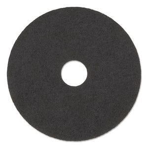 High Performance Stripping Floor Pads, 17" Diameter, Grayish Black, 5-carton