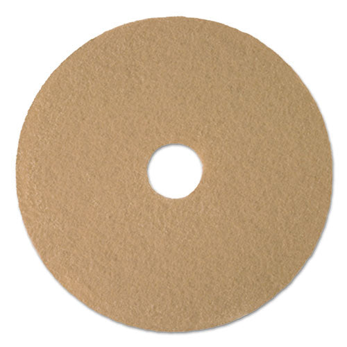 Aqua Burnishing Floor Pads, 21" Diameter, 5-carton