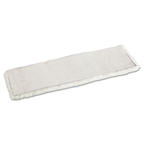Mop Head, Applicator Refill Pad, Lambswool, 18-inch, White