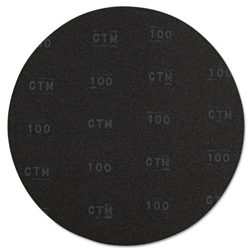 Sanding Screens, 20" Diameter, 100 Grit, Black, 10-carton